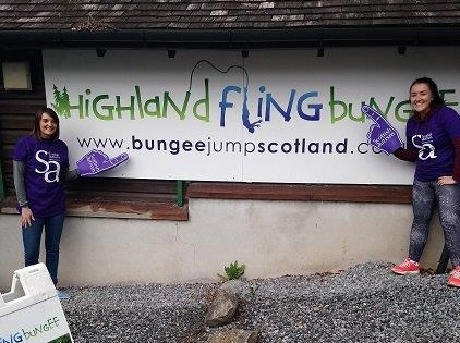 Supporters at Highland Fling
